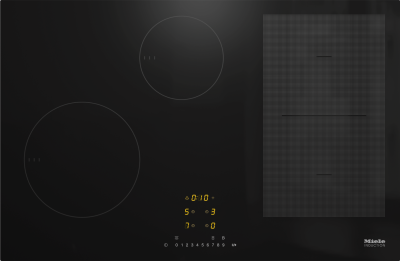 Панель конфорок KM 7414 FXglas встраиваемая заподлицо для стеклянных столешниц