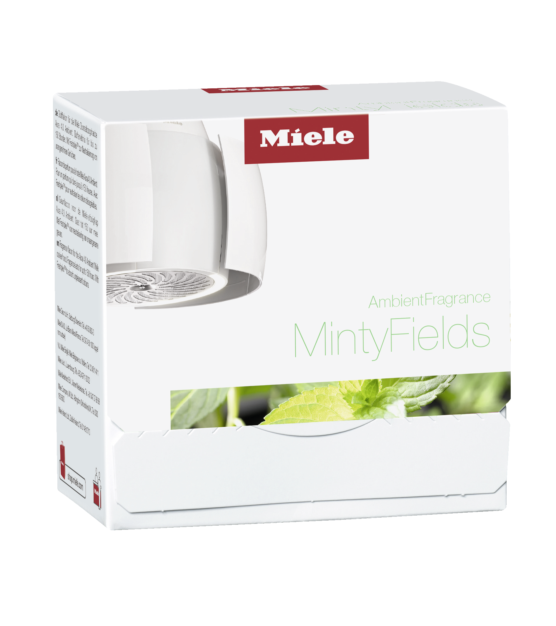 Ароматизатор для вытяжки Aura MintyFields AF MF 151 L Miele в официальном магазине Miele в Омске, доставка в пределах Омска и России. Артикул 11385870. Лучшие цены, самый большой каталог в России, техника в наличии, быстрая доставка. Ароматизатор для вытяжки Aura MintyFields AF MF 151 L Miele купить в Омске | Всегда в наличии! | Артикул 11385870 | Официальный сайт