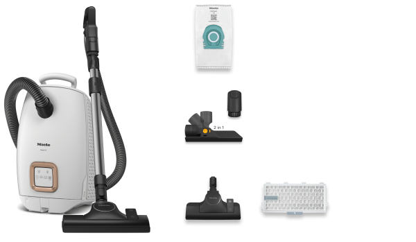 Миле Пылесос Guard L1 Allergy SUFF0 бриллиантовый белый Miele
